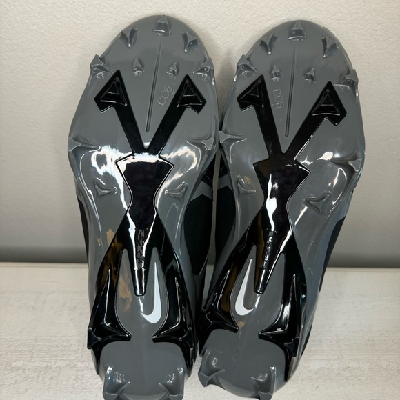 NWOT NIKE Alpha Menace Pro 3 Football Cleat Black Men’s Size 10.5 - Picture 10 of 11